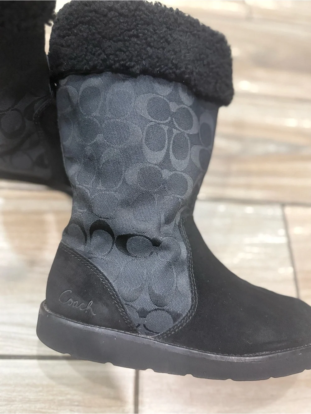 Coach winter boots